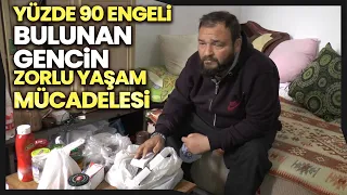 Yüzde 90 Engelli Olan ve Sol Tarafı Felç Kalan 30 Yaşındaki Genç Yetkililerden Yardım İstedi