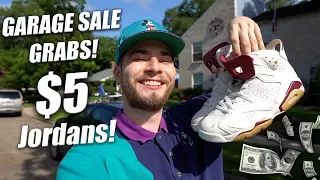 JORDAN 6s FOUND AT A GARAGE SALE! Garage Sale Grabs #13