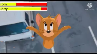 Tom & Jerry (2021) Skateboard Chase with healthbars