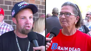 Trump Supporters CRUMBLE when Confronted with Facts