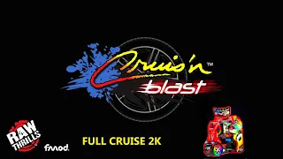 Cruis'n Blast (Switch) Full Cruise AWESOME game HARD Mode 2K (60FPS)