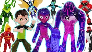 Ben 10 and alien Upgrade mix combine! Glitch Ben appeared! Defeat the dinosaurs! #DuDuPopTOY