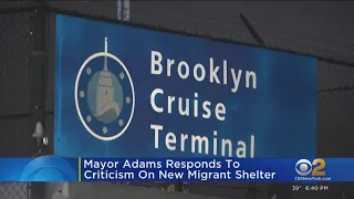 Mayor Adams says proposed migrant shelter in Brooklyn will be heated space