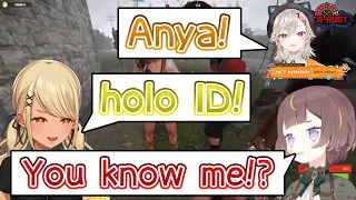 【VCR RUST】Anya got happy to find out Qpi knows her 【Vspo/hololive ID】【Eng/JP Sub】