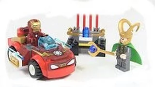 LEGO Juniors Marvel 10721 Iron Man vs Loki Avengers Set Review!