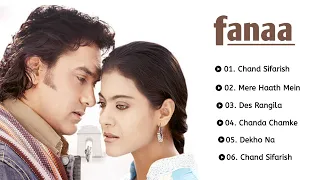 Fanaa Movie All Songs|❤️Amir Khan|🌹Kajol | Golden Collection #trending #love #lovesong