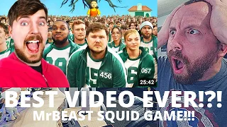 THIS IS INSANE! MrBeast $456,000 Squid Game In Real Life! (FIRST REACTION!)