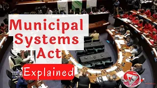 Learn About Municipal Systems Act 32 of 2000 Now | South African Municipality Explained @ConsultKano