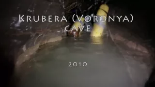 Krubera Voronya cave: dive through Kvitochka