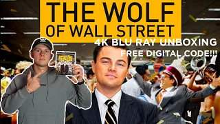 The Wolf Of Wall Street 4K Blu Ray Unboxing Free Digital Code!!!