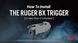 How to Install the Ruger BX Trigger in Less Than 2 Minutes