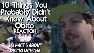 10 Things You Probably Didn't Know About Obito Uchiha (10 Facts) | Naruto Shippuden REACTION