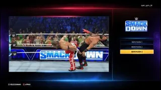 WWE FULL MATCH SMACKDOWN HANDCAP SHAWN MICHAELS & BINHA ELDER VS JEY USO & JIMMY USO & ROMAN REIGNS