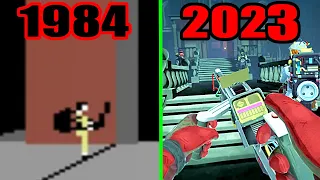 Evolution of Ghostbusters Games ( 1984-2023 )