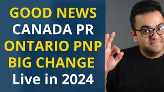 Ontario Big Change in OINP - Good News Canada PR Announced for International Students Latest Updates