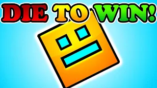 If I die, the video ends - Geometry Dash Die to Win