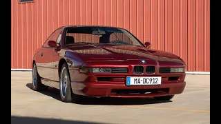 1993 BMW 850CSI cold start