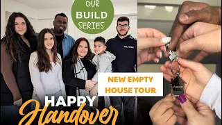 OUR HANDOVER DAY || *NEW* EMPTY HOUSE TOUR || BUILD SERIES || BUILDING IN AUSTRALIA