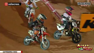 MINI CROSS -  Corrida completa das crianças com as motinhas de 50cc --Arena Cross Brasil 2021