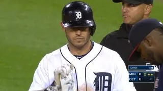 MIN@DET: Kinsler tallies four hits, three RBIs in win