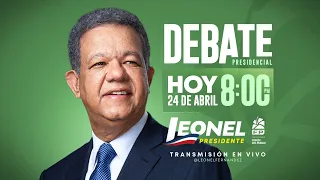 En vivo: Debate Presidencial ANJE #VoyAlLíder #LeonelGanaDebate #LaVozDelPueblo