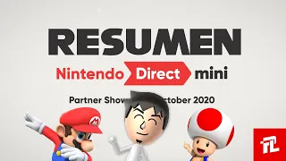 RESUMEN Nintendo Direct Mini: Partner Showcase Octubre 2020 en Español