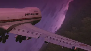 Japan Air Lines Flight 123 - Crash Animation 2