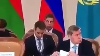 Уважение Путина Назарбаеву😎