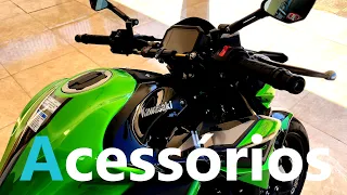 Novos acessórios (modificações) para a Kawasaki Z900 2022!