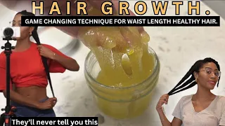 WATCH IF YOU ARE STRUGGLING TO GROW YOUR HAIR!! + 5 REASONS YOUR HAIR ISN’T GROWING #4C #WAISTLENGTH