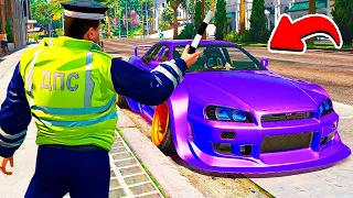 ГАИШНИК ОСТАНОВИЛ НИССАН СКАЙЛАЙН ДПС ПАТРУЛЬ В ГТА 5 МОДЫ ОБЗОР МОДА GTA 5 ВИДЕО MODS