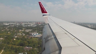 Norwegian 737-800 Oslo-Riga Safety, Takeoff, Inflight, Landing DY1072