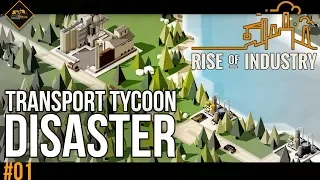 Rise of Industry gameplay | Disastrous first minutes as a transport tycoon part 1