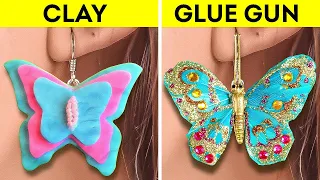 GLUE GUN VS POLYMER CLAY || Cute Mini Crafts And Fantastic DIY Ideas Anyone Can Repeat