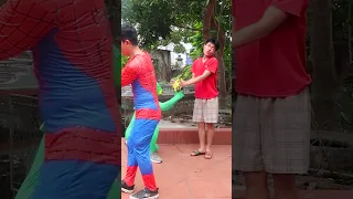 JISOO - 꽃(FLOWER) Dance 🌻 Spider-Man funny video part 3 #trending #shorts #viral #jisoo