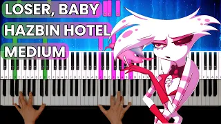 Hazbin Hotel - Loser, Baby | Piano Tutorial