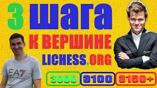 [RU] 📊 3 ШАГА К ВЕРШИНЕ 🏅 НА Lichess.org с Дмитрием Андрейкиным! 🤠 Выпуск #7