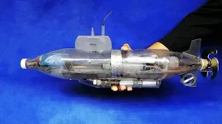 How To Make A RC Submarine - From Plastic Bottles - Amazing DIY Projects