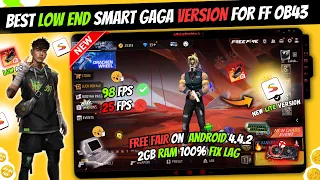 (2024) New Smartgaga Best Version For Free Fire OB43 Low End Pc | 1GB Ram | No GPU | No VT & No Lag