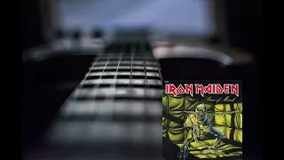 Iron Maiden - Quest For Fire - Guitar Backing Track - With Vocals