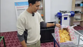 KARTOSHKA CHIPS ISHLAB CHIQARISH LINIYASI QANCHA?