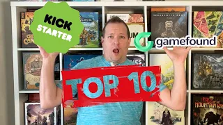 Top 10 Kickstarter Games I Played in 2022 coming out in 2023 - Boardgame Brody