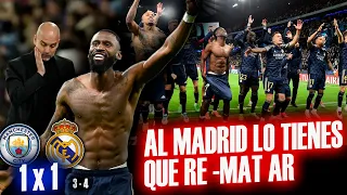 REAL MADRID más ENCERRADO que el QLO de una MONJA | AVANZÓ EL CLUB GRANDE |CHAMPIONS City 1-1 Madrid