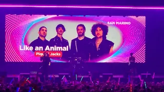 Piqued Jacks with „Like an Animal“ LIVE at Eurovision in Concert 2023 (Eurovision 2023 San Marino)