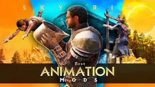 Skyrim's BEST Animation Mods of 2022 |  Skyrim Moddings Animation Revolution!