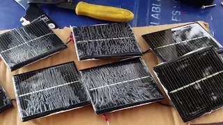 How To Build A Solar Battery Charger From Solar Garden Lights - DIY