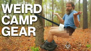 I Bought The WEIRDEST Camping Gear I Could Find