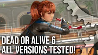 Dead or Alive 6 Tech Analysis: PS4/Pro/Xbox One/X/PC - Every Version Tested!