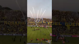 Recibimiento Rosario Central ante Gimnasia