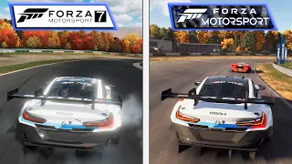 Forza Motorsport 2023 vs Forza Motorsport 7 | Trailer Graphics Comparison | Analista De Bits